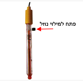 אחסון ותחזוקה של אלקטרודת PH חומציות אחסון ותחזוקה של אלקטרודת PH חומציות