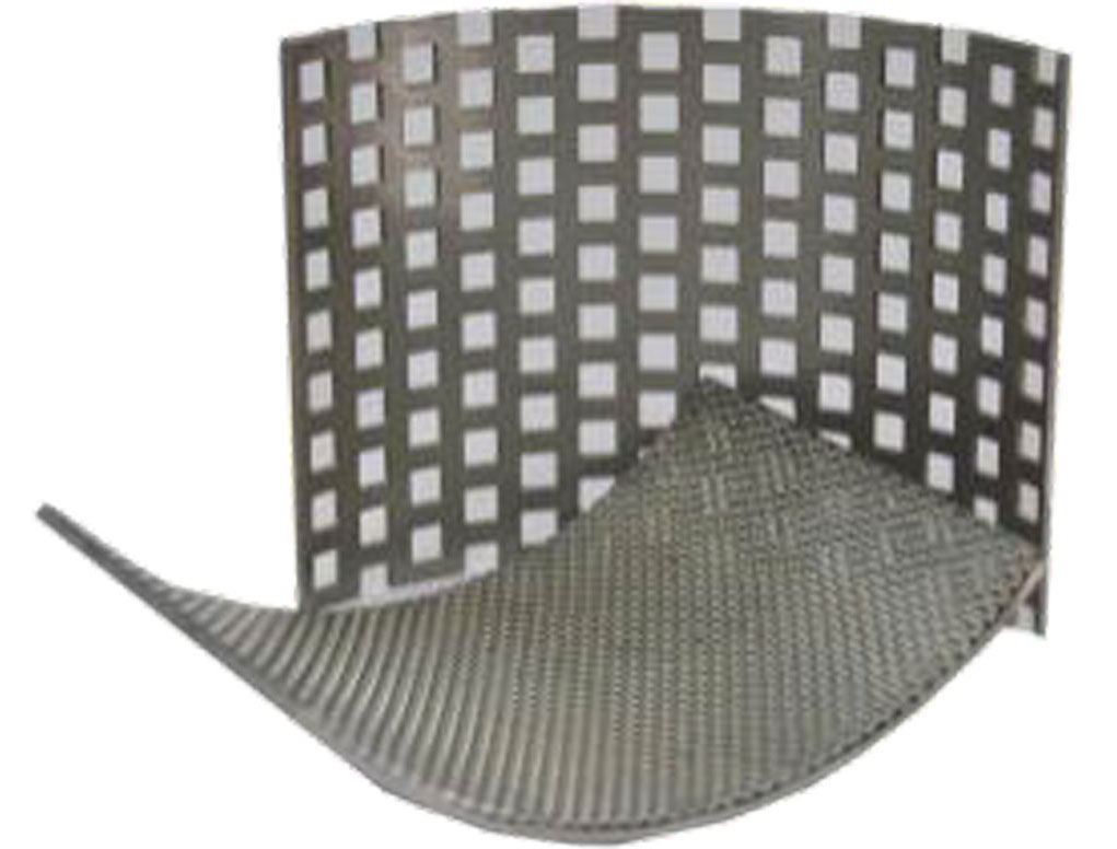 Bottom sieve of stainless steel, Square holes, 10.00 mm 3