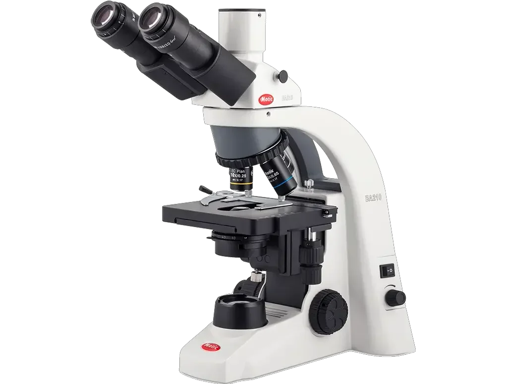 מיקרוסקופ ביולוגי BA210S TRINOCULAR +אפשרות למצלמה