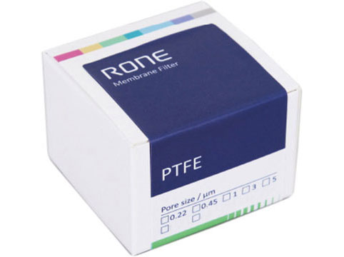 PTFE הידרופובי, דיאמטר 90 מ"מ, גודל נקבובית 0.22UM, 50 יח '\ חבילה