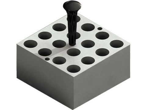 בלוק למבחנות 16×Φ15mm