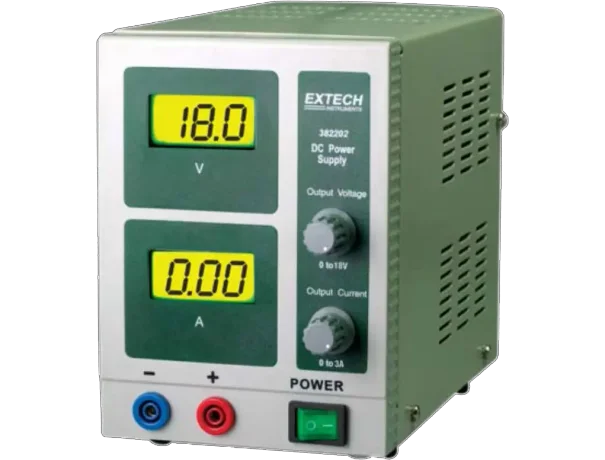 ספק כח DC,יציאה אחת, 0-3A,0-18V 3