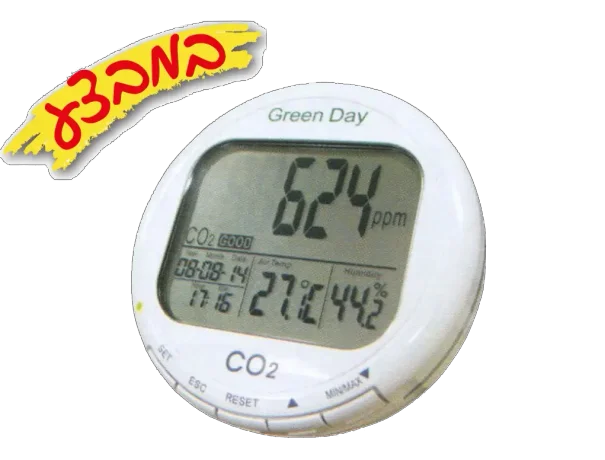 מד CO2 טמפרטורה ולחות -איכות אויר 3