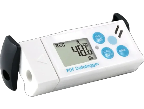 אוגר נתונים טמפרטורה ולחות,חיבור USB