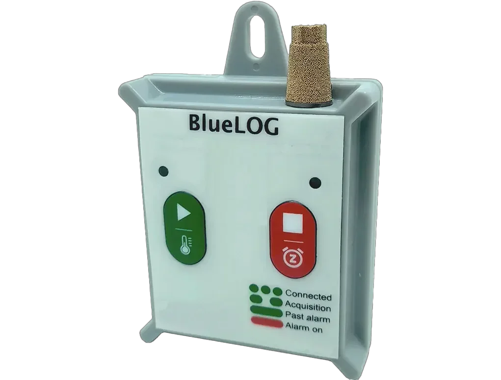 אוגר טמפ Bluetooth - רמת אטימות IP67