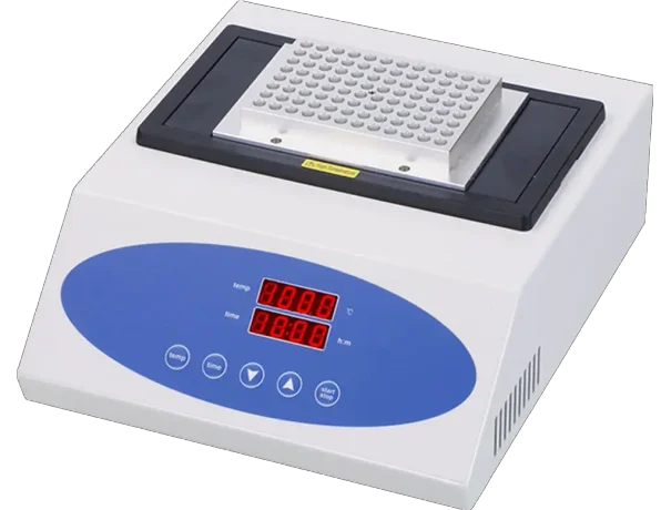 בלוק מבחנות מחומם עד 120 מעלות מקום לפלטות 96 X 0.2ML