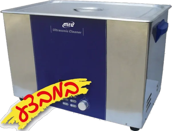אמבט אולטראסוני מעבדתי חזק 10 ליטר+חימום+טיימר+סלסלה