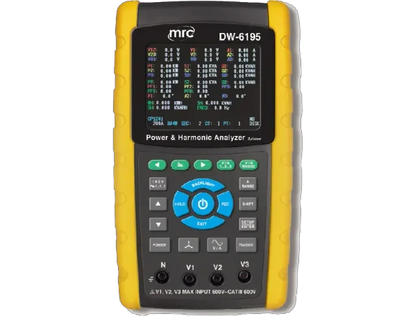 3 PHASE POWER ANALYZER, with harmonic measurement
