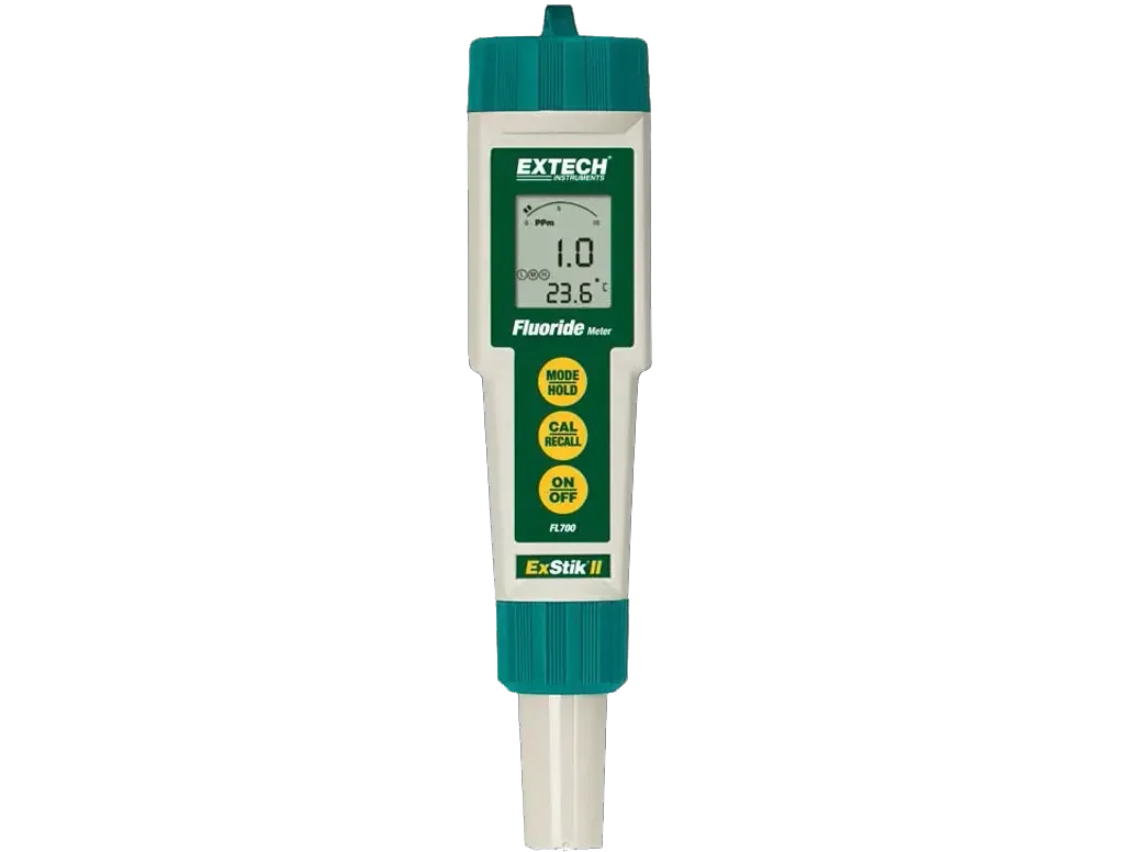 FLOURIDE METER, WATERPROOF