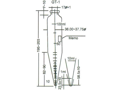 Oil test tube