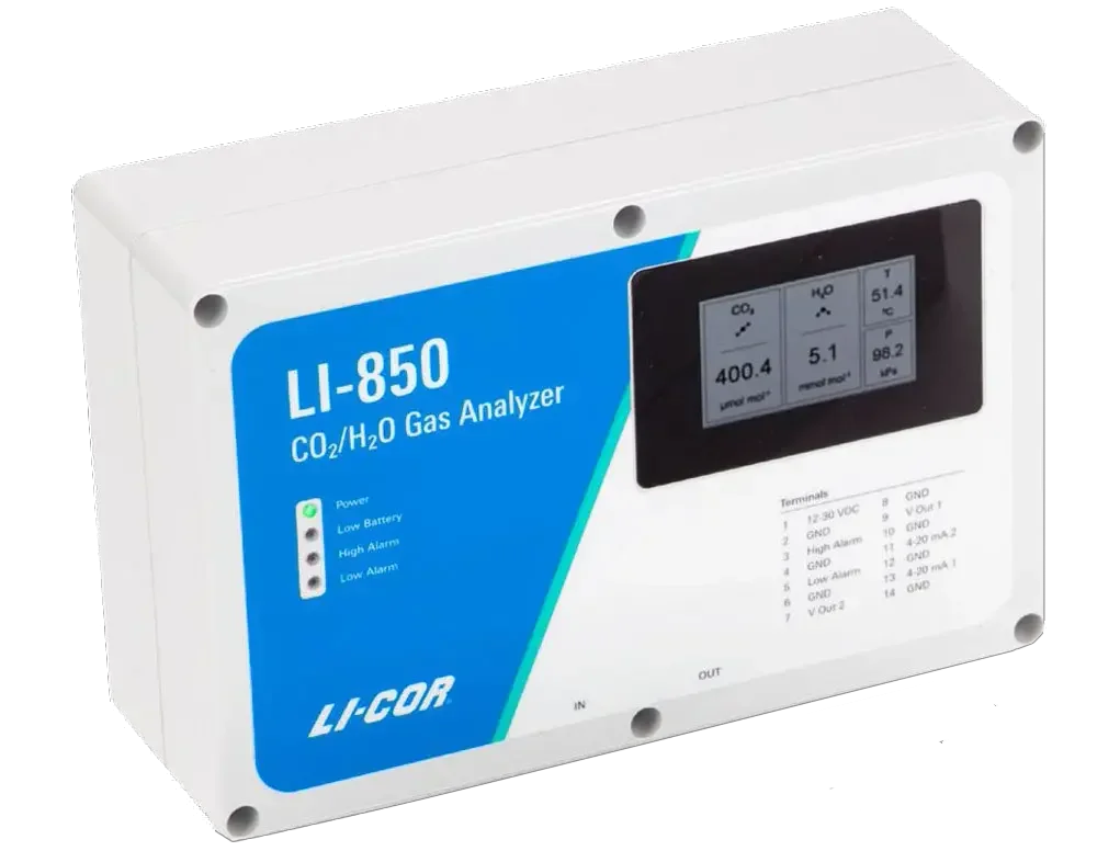 אנלייזר CO2- 0 TO 20,000 PPM, H2O- 0 TO 60 MMOL/MOL