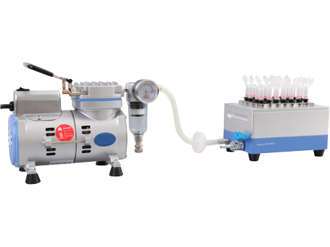 Microplate Vacuum Manifold with vp-17 pump