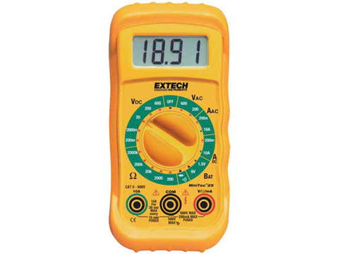 MULTIMETER, MINI TEC MANUAL RANGING