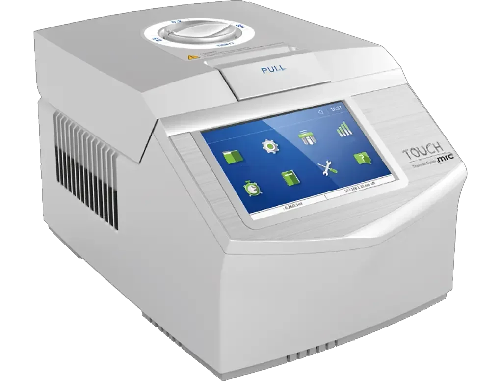 מכשיר PCR Thermal Cycler עם מסך מגע "7, מערכת אנדרואיד, תמיכה בגרדיאנט (30-99°C) וזיכרון ל-2000 תוכנ