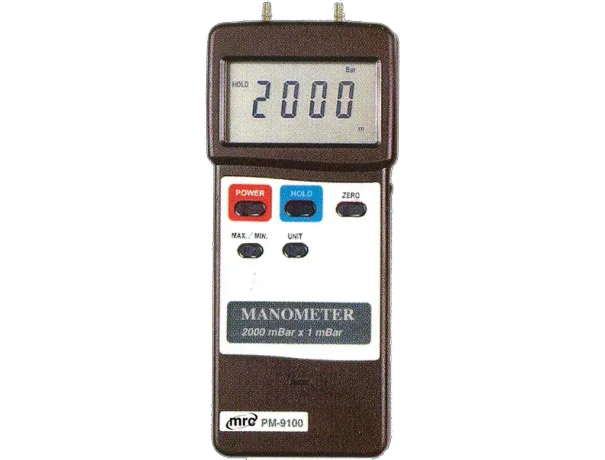 מד לחץ הפרשי דיגיטלי 2000 מיליבר