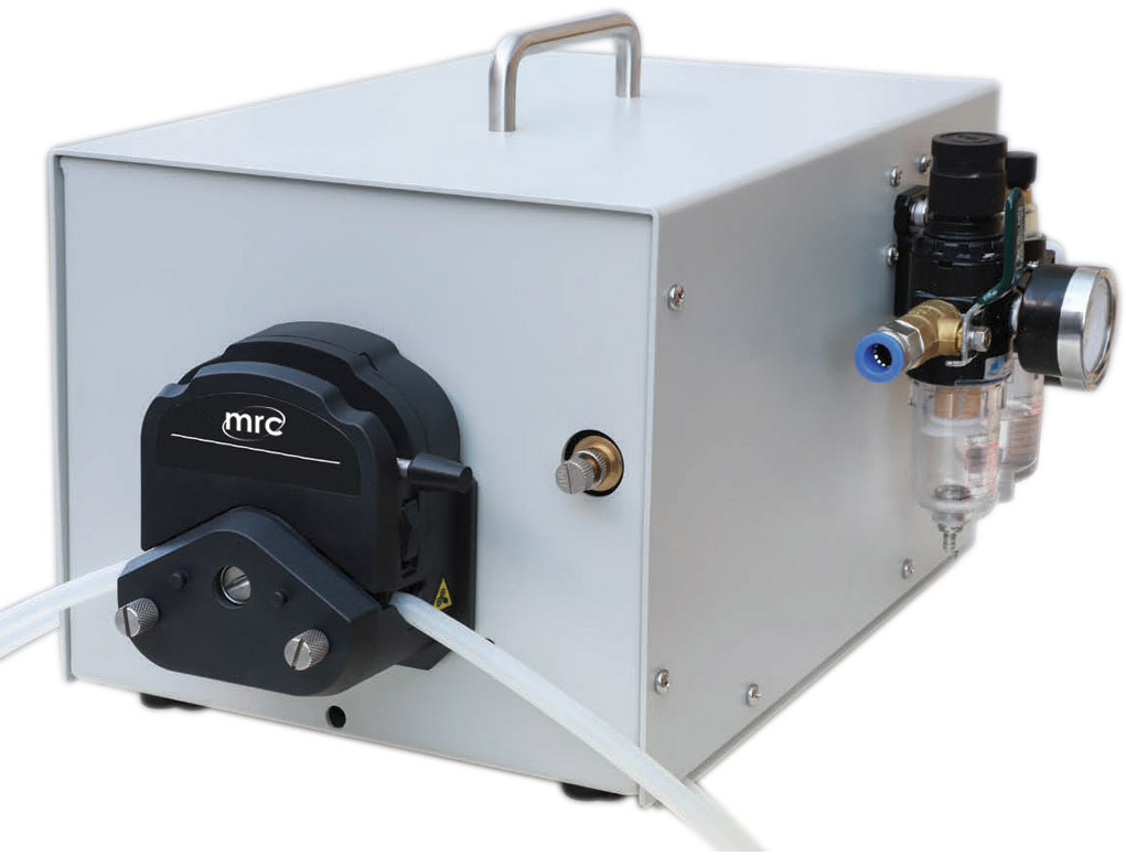 משאבה פריסטלטית מנוע פניאומטי max 6000mL/min
