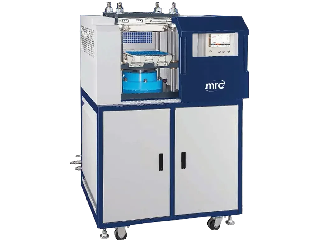 מכבש חימום אוטומטי להכנת דוגמאות (50טון 300X300mm)