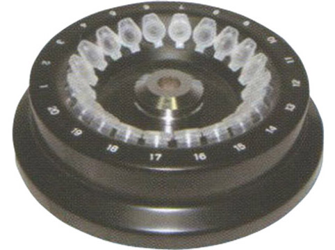 רוטור ל-20 מבחנות של 1.5 מ"ל(זוית קבועה)