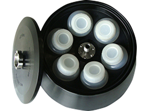 Angle Rotor, 6x300ml, 10000rpm, 18300Xg