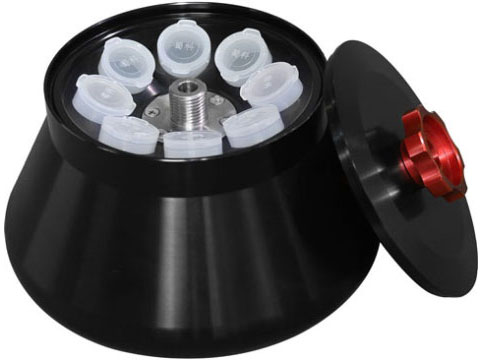 Angle rotor, 8*50ml(round bottom), 10000rpm, 10640Xg