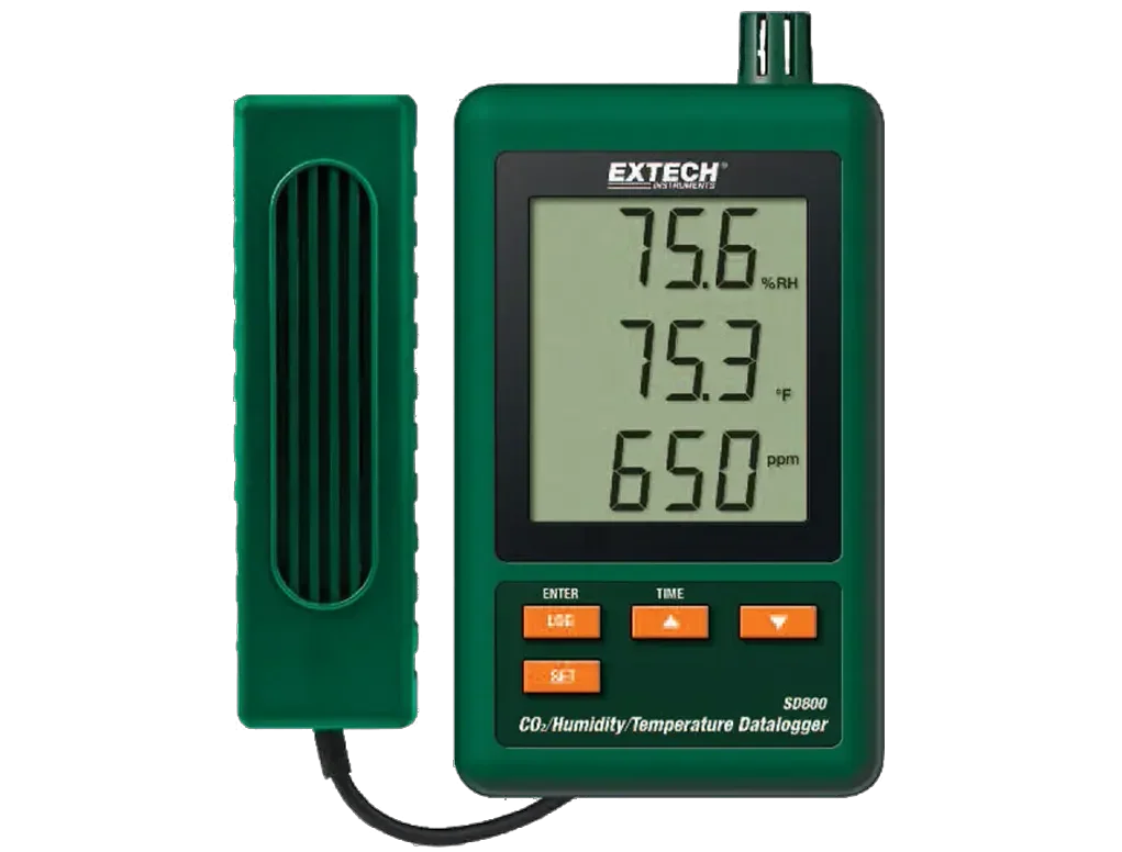 CO2/HUMIDITY/TEMPERATURE DATALOGGER