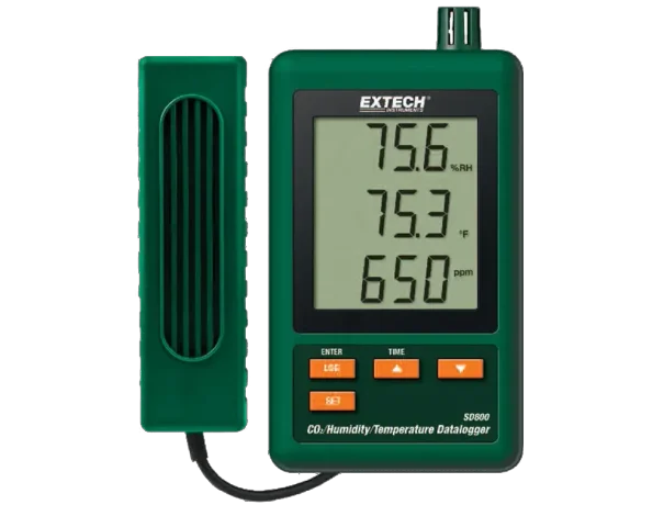 CO2/HUMIDITY/TEMPERATURE DATALOGGER