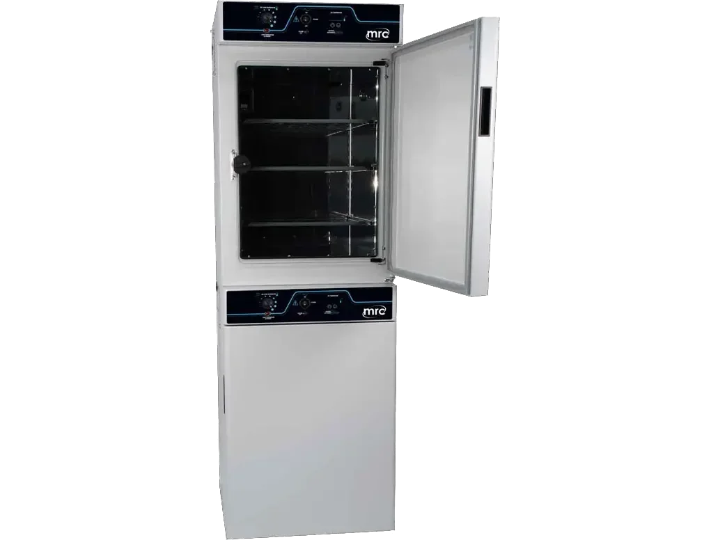 General Purpose Incubator, Dual Chamber,163 L each, 70 deg C 3