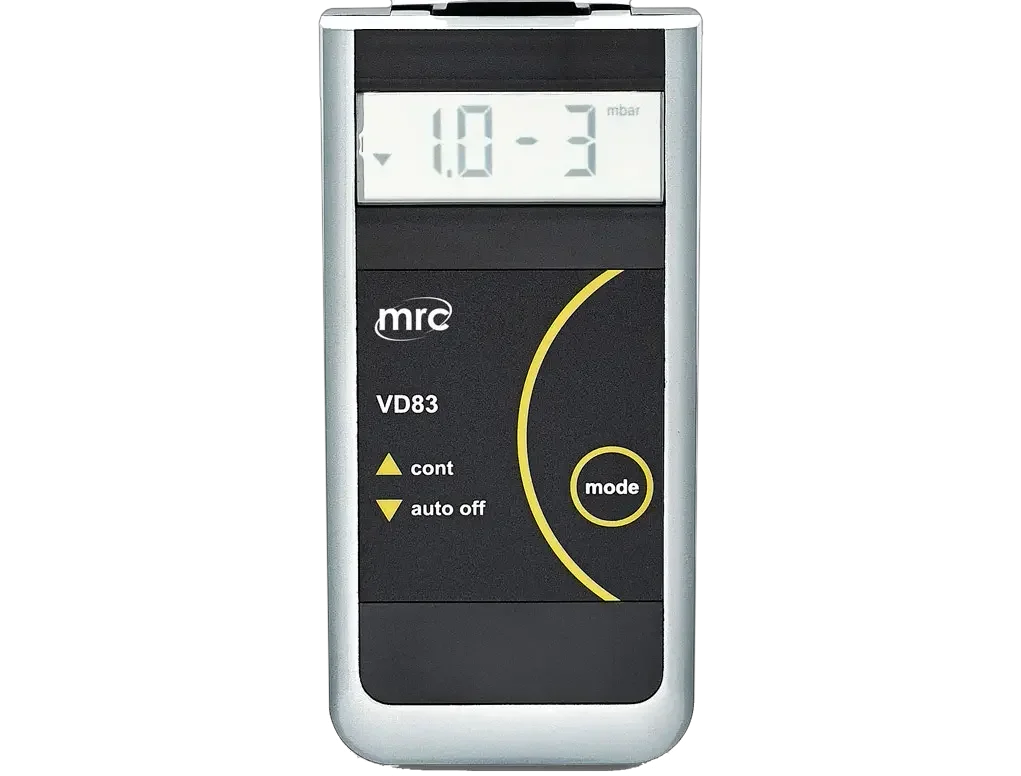 מד וואקום עם לוגר נתונים