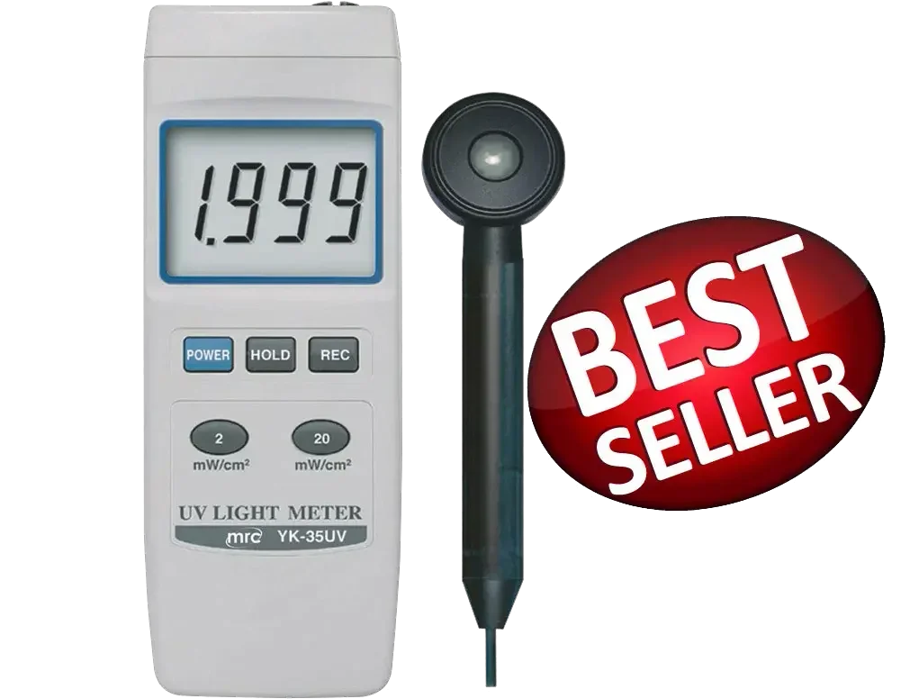 מד אור אולטראסגול UVA & UVB מ 290 עד 390 ננומטר 3