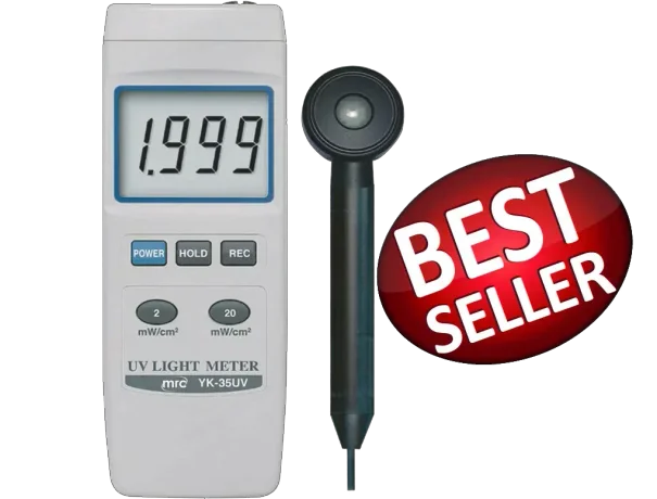 מד אור אולטראסגול UVA & UVB מ 290 עד 390 ננומטר 3